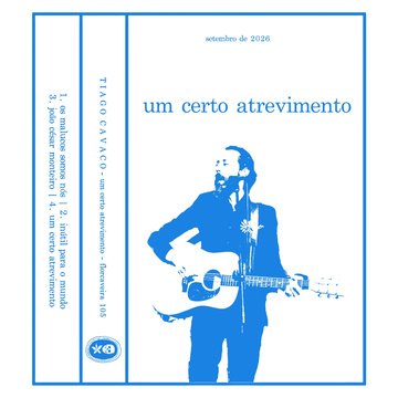 Capa de Tiago Cavaco — Um certo atrevimento