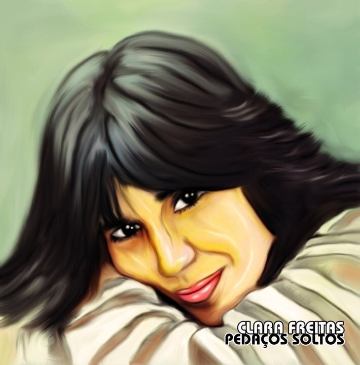 Capa de Clara Freitas — Pedaços Soltos