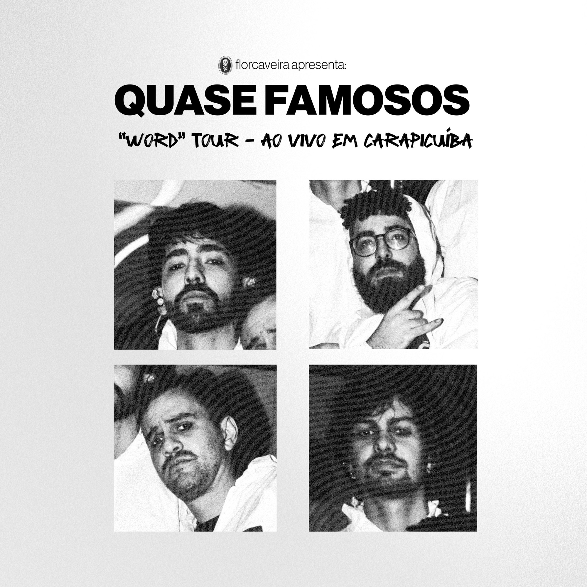 Capa de Quase Famosos "Word" Tour: Ao vivo em Carapicuíba