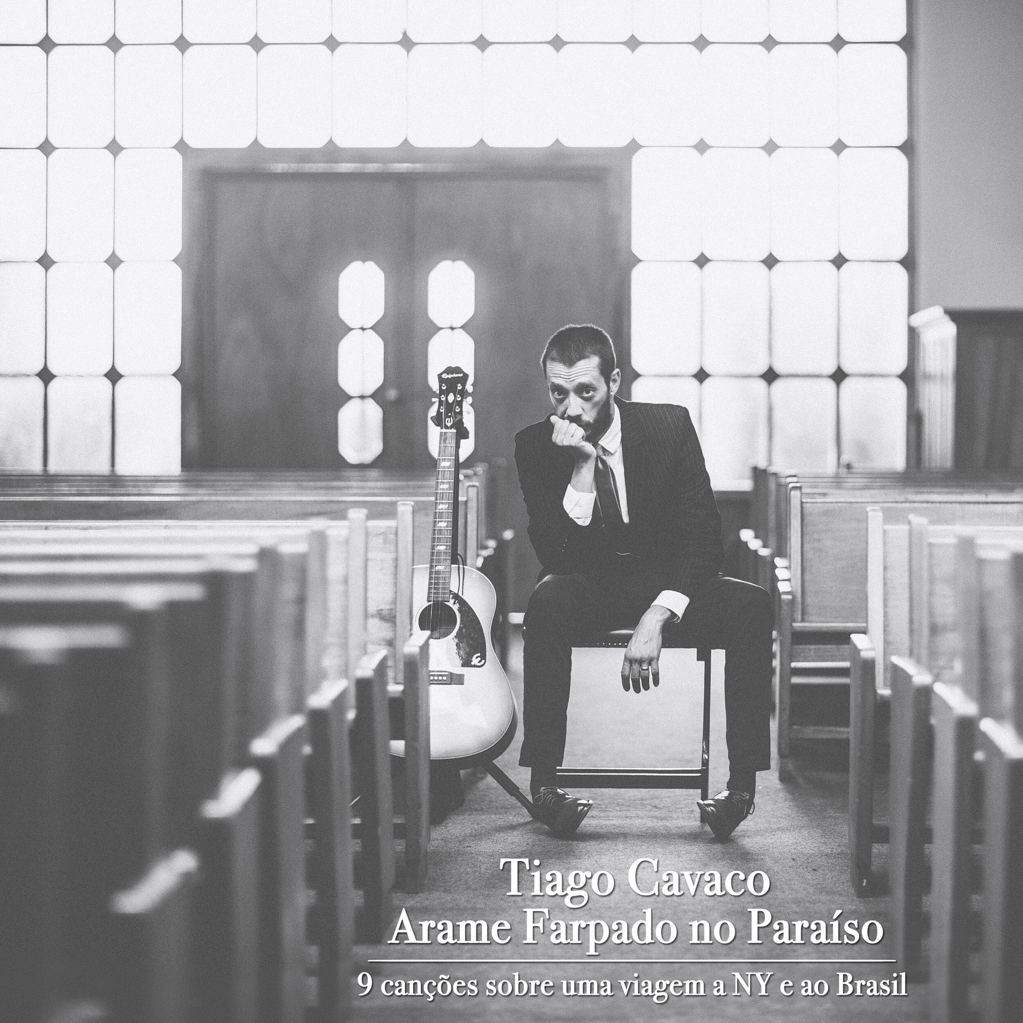 Capa de Tiago Cavaco — Arame Farpado No Paraíso